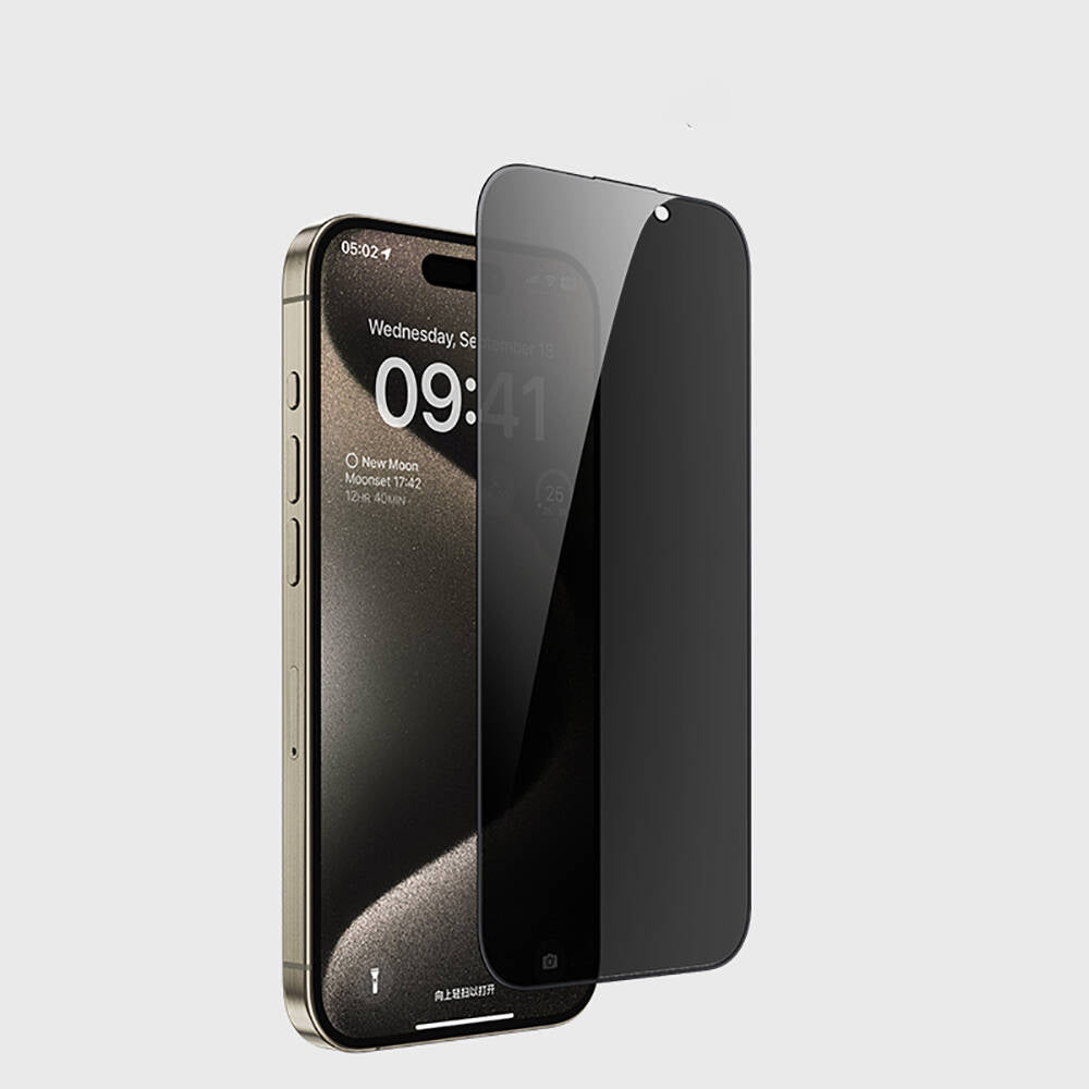 Apple iPhone 17E Casebang Privacy Hayalet Ekran Koruyucu + Kolay Uygulama Aparatı