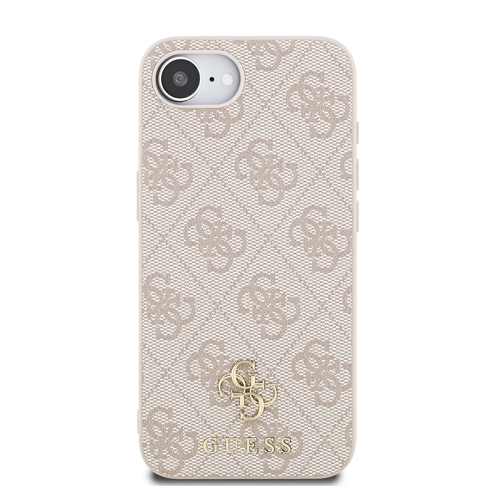 Apple iPhone 17E Kılıf Guess Orjinal Lisanslı M-safe Şarj Özellikli Small 4G Classic Kapak