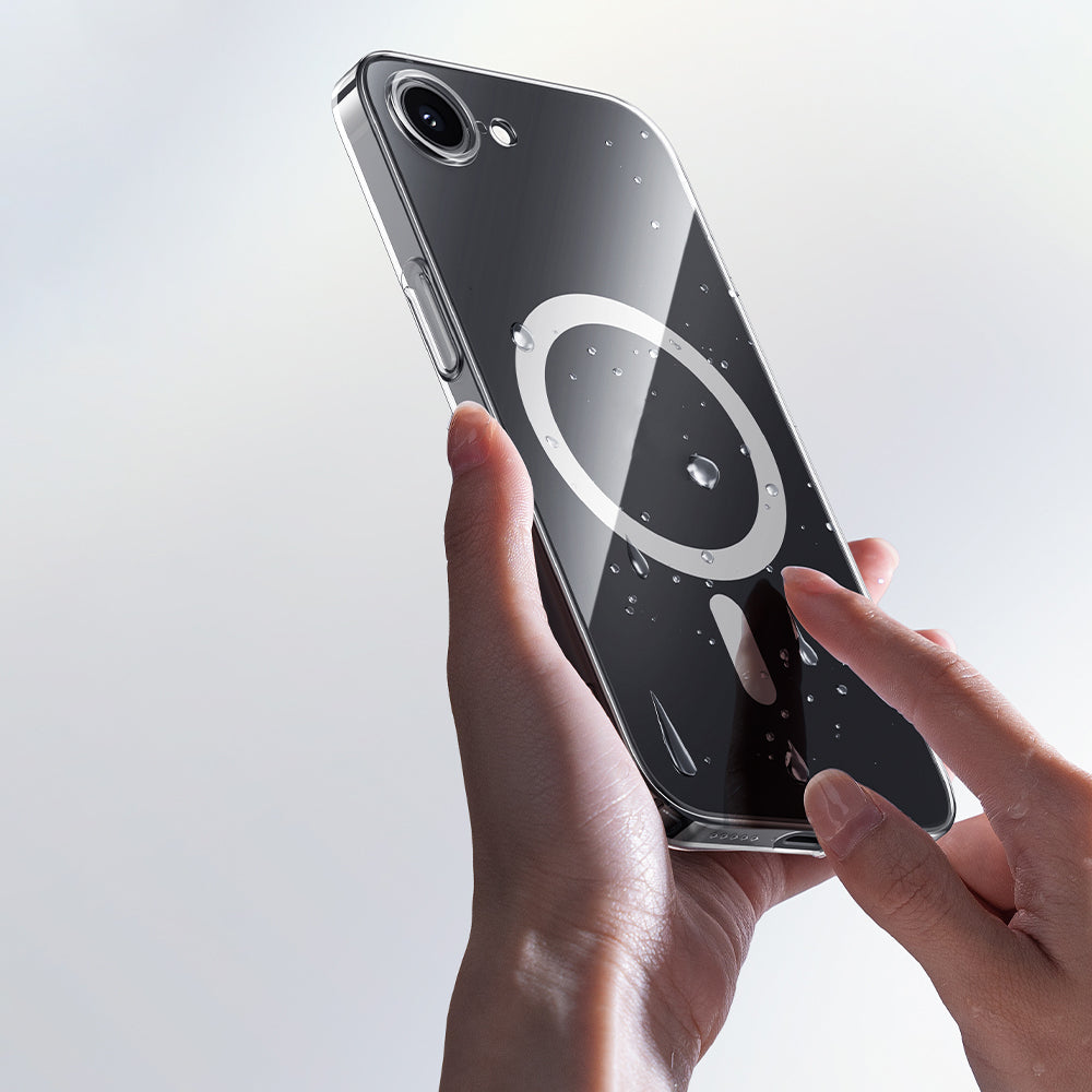 Apple iPhone 17E Kılıf M-safe Şarj Özellikli Benks Crystal Serisi Şeffaf Kapak