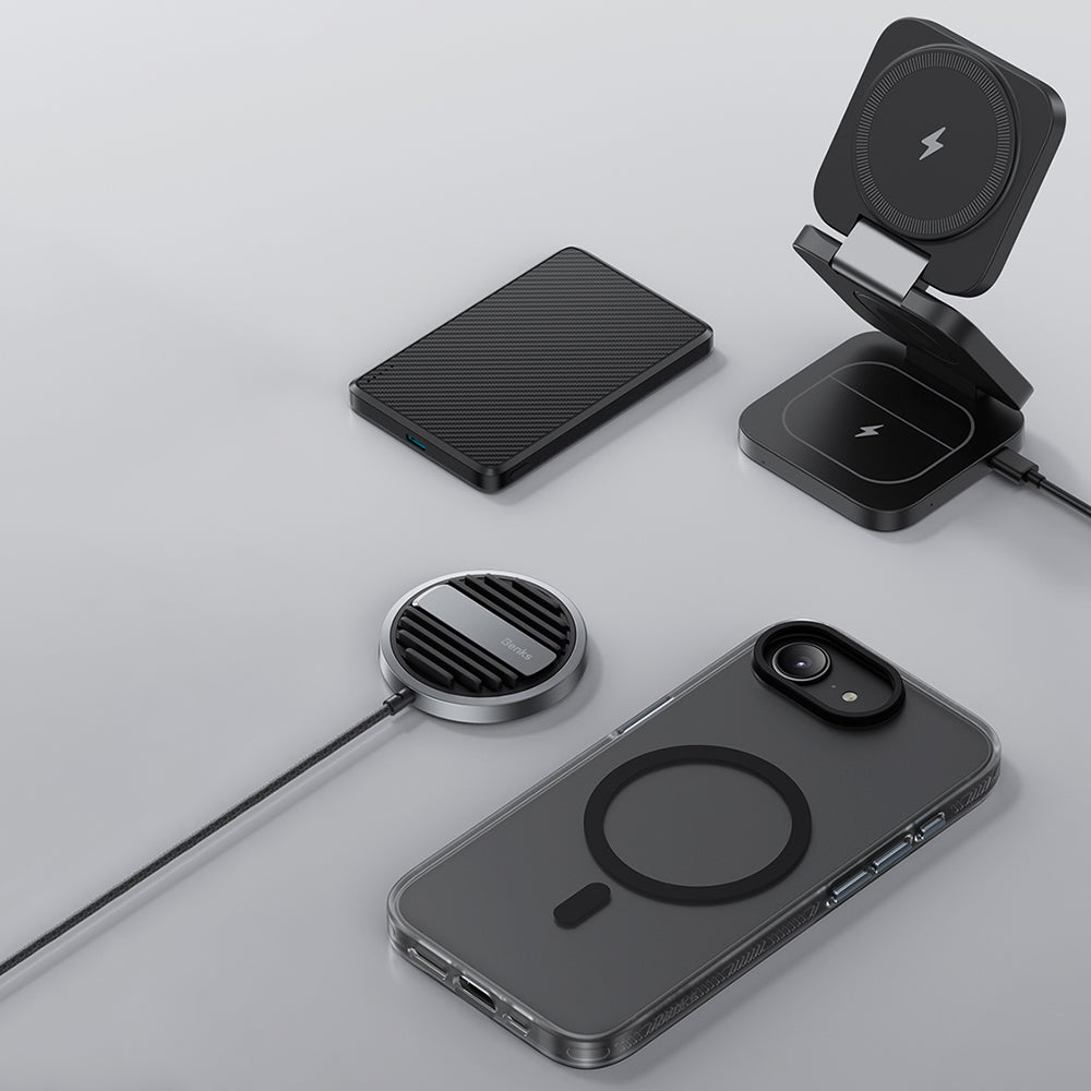 Apple iPhone 17E Kılıf M-safe Şarj Özellikli Benks Lucid Armor Kapak