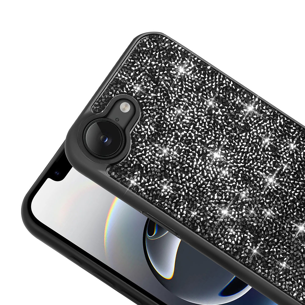 Apple iPhone 17E Kılıf Parlak Taşlı Tasarım Zore Pırlanta Kapak