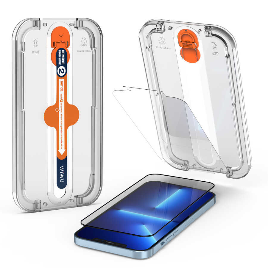 Apple iPhone 17E Wiwu Easy İnstall iVista Super Hardness Ekran Koruyucu