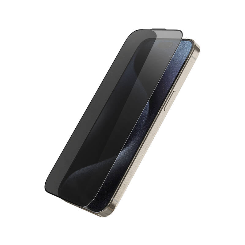 Apple iPhone 17E Wiwu Wi-SQ009 Easy Install iPrivacy 360° Anti-Peep Oleofobik Temperli Cam Ekran Koruyucu + Kolay Uygulama Aparatlı