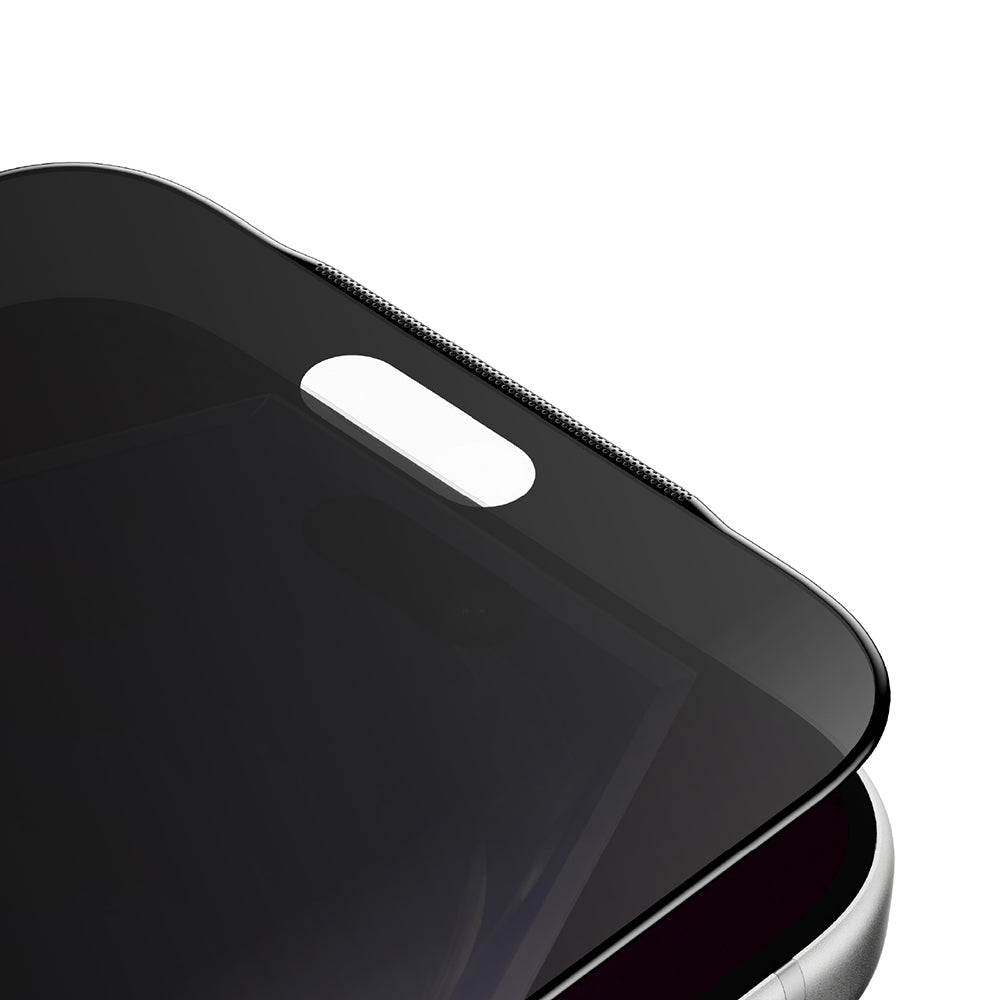 Apple iPhone 18 Pro Amazingthing Titan Privacy Parmak İzi Bırakmayan Temperli Cam Ekran Koruyucu