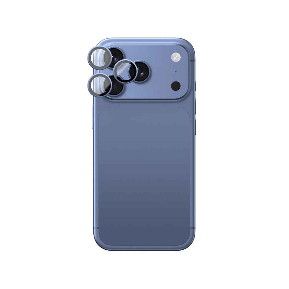 Apple iPhone 18 Pro Amazingthing Titan Vision Sapphire AR Kamera Lens Koruyucu + Kolay Uygulama Aparatlı
