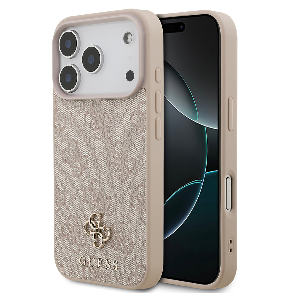 Apple iPhone 18 Pro Kılıf Guess Orjinal Lisanslı M-safe Şarj Özellikli Small 4G Classic Kapak