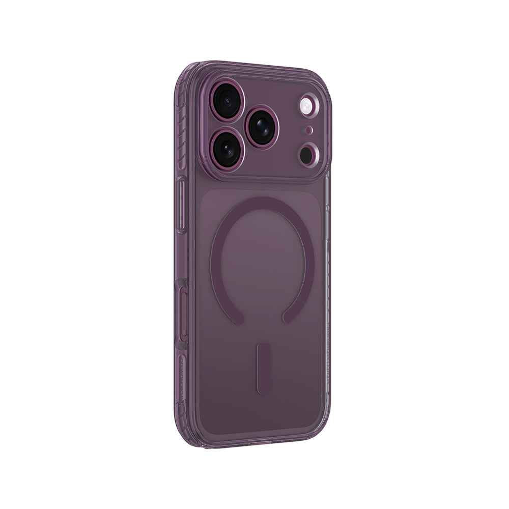 Apple iPhone 18 Pro Kılıf M-Safe Şarj Özellikli Airbag Tasarımlı AmazingThing Titan Pro Lens Serisi Kapak
