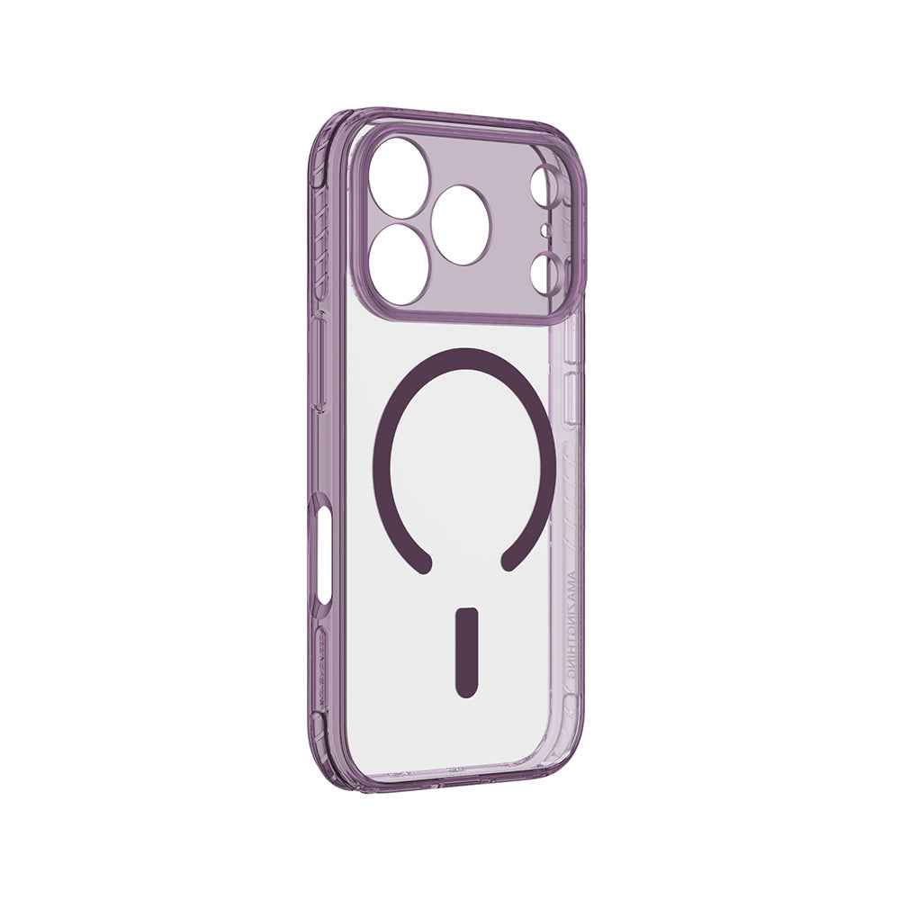 Apple iPhone 18 Pro Kılıf M-Safe Şarj Özellikli Airbag Tasarımlı AmazingThing Titan Pro Lens Serisi Kapak