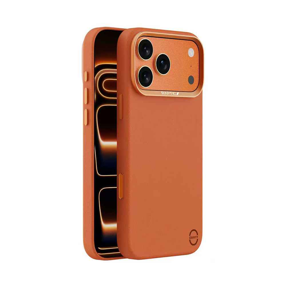 Apple iPhone 18 Pro Kılıf M-Safe Şarj Özellikli Polimerik Deri Raptic Urban Nano Kapak