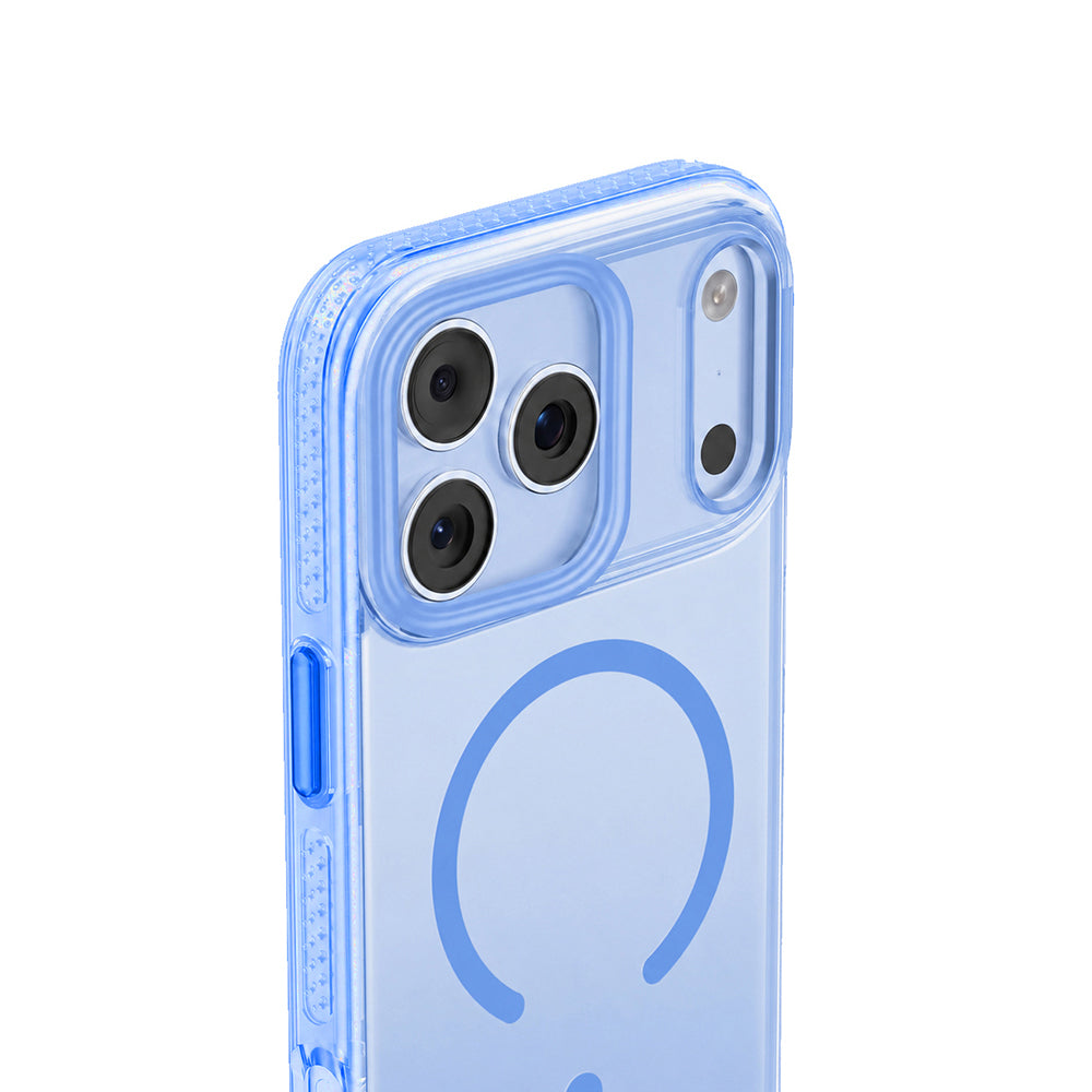 Apple iPhone 18 Pro Kılıf M-safe Şarj Özellikli Sararmaya Karşı Dayanıklı Mutural Icesense Serisi Kapak