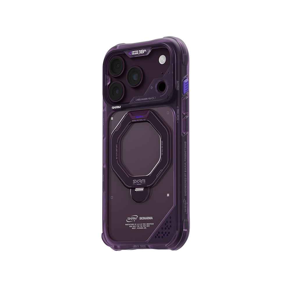 Apple iPhone 18 Pro Kılıf M-safe Şarj Özellikli Standlı Skinarma Saturn Kapak