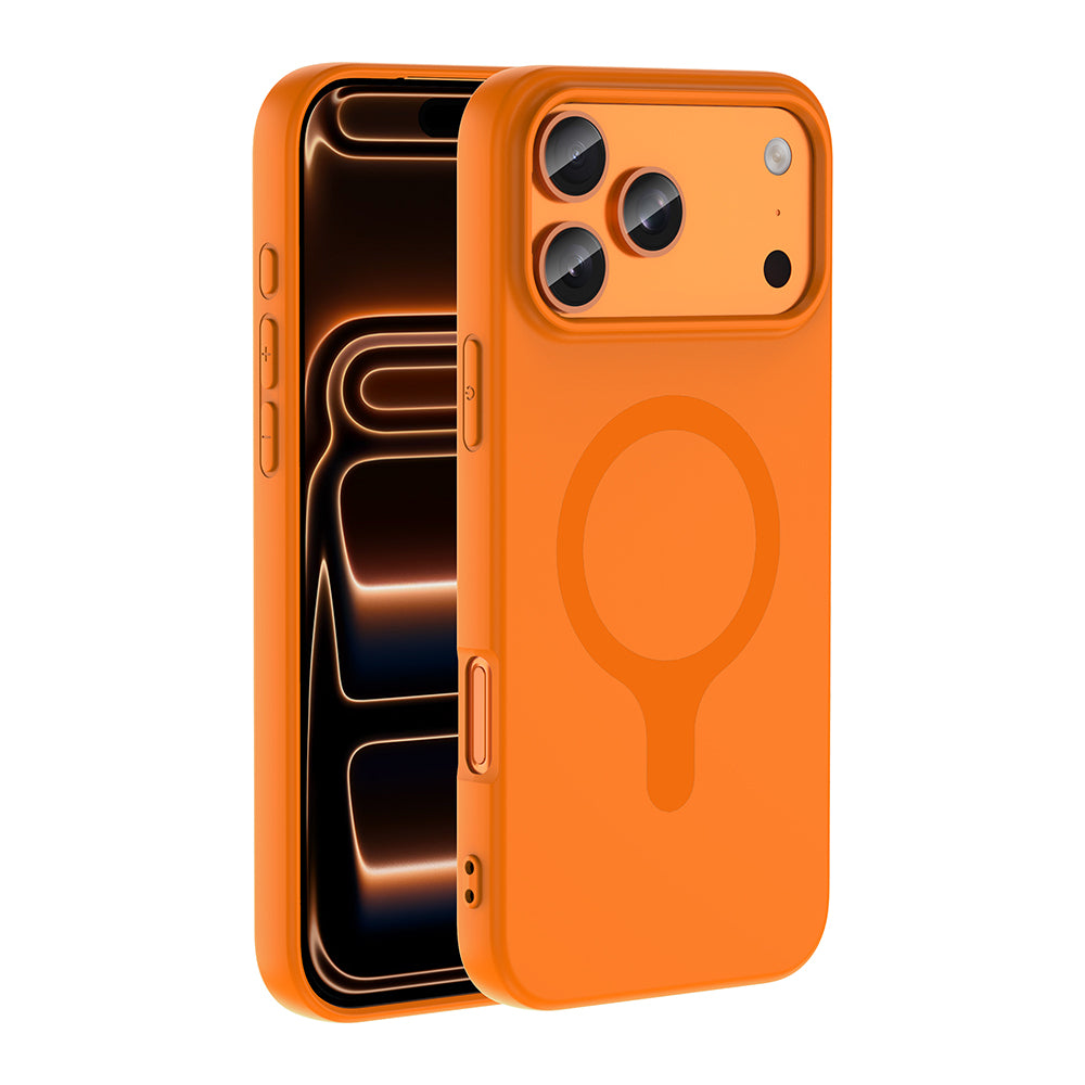 Apple iPhone 18 Pro Kılıf M-Safe Şarj Özellikli Zore Aris Silikon Kapak