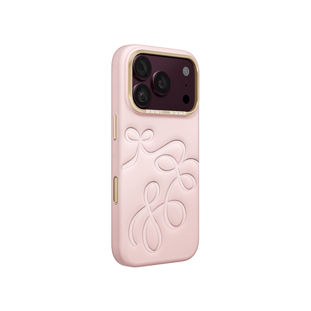Apple iPhone 18 Pro Kılıf Oyma Desenli Arka Yüzey Coehl Cloude Kapak