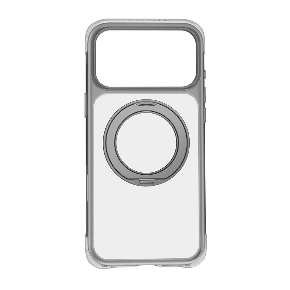 Apple iPhone 18 Pro Kılıf Wiwu AG-203 AeroGuard Ultra Serisi M-safe Şarj Özellikli Airbag Tasarımlı Standlı Kapak