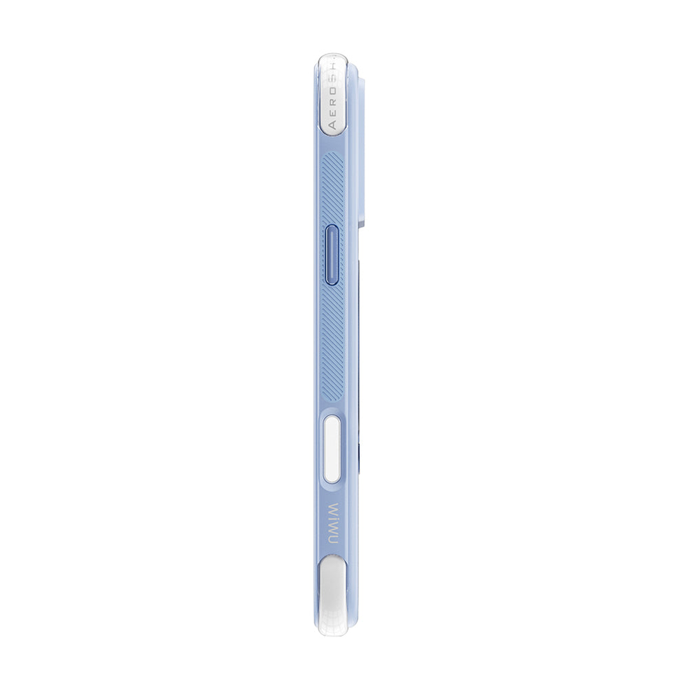 Apple iPhone 18 Pro Kılıf Wiwu AS-203 AeroShield Ultra Serisi M-safe Şarj Özellikli Airbag Tasarımlı Standlı Kapak