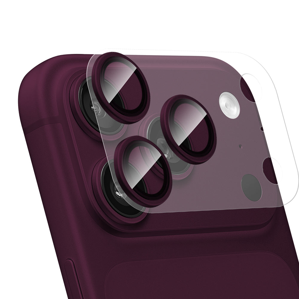 Apple iPhone 18 Pro Max CaseWorld Alloy Sapphire Safir One-Piece Anti Reflective Safir Kamera Lens Koruyucu