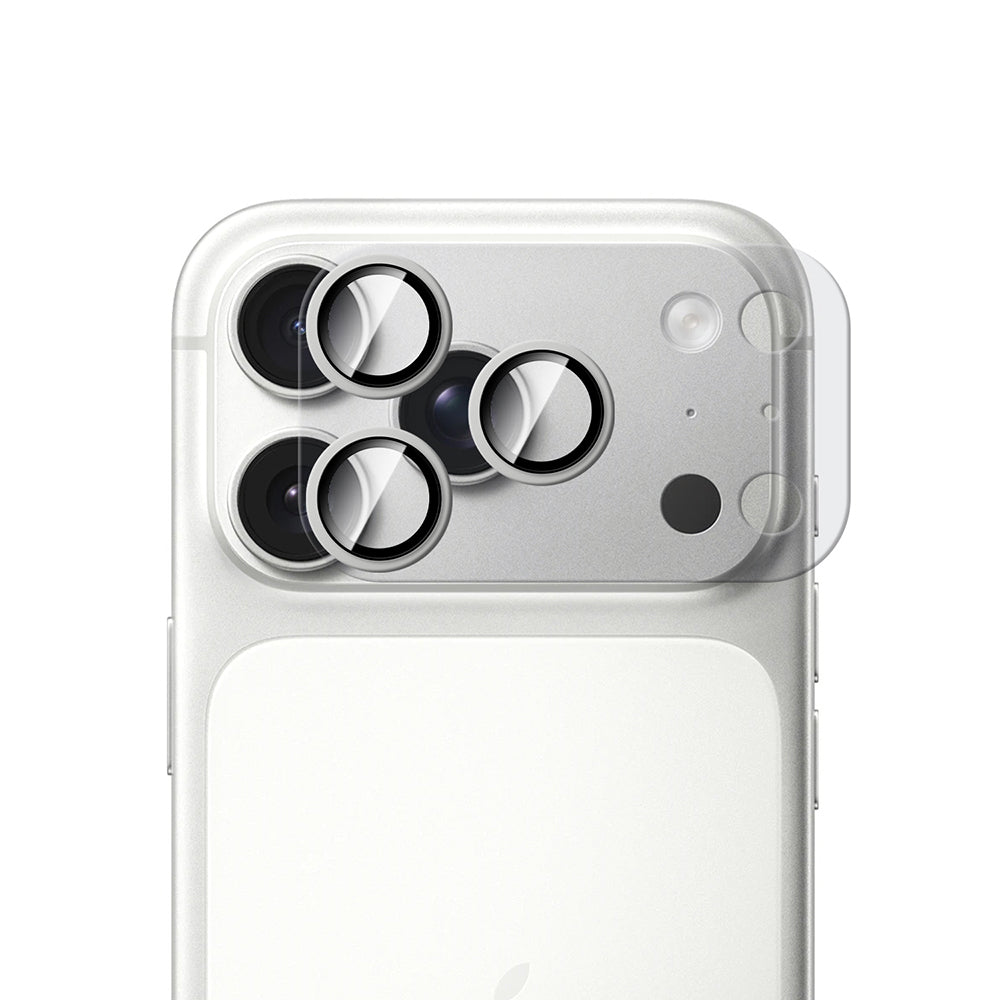 Apple iPhone 18 Pro Max CaseWorld Alloy Sapphire Safir One-Piece Anti Reflective Safir Kamera Lens Koruyucu