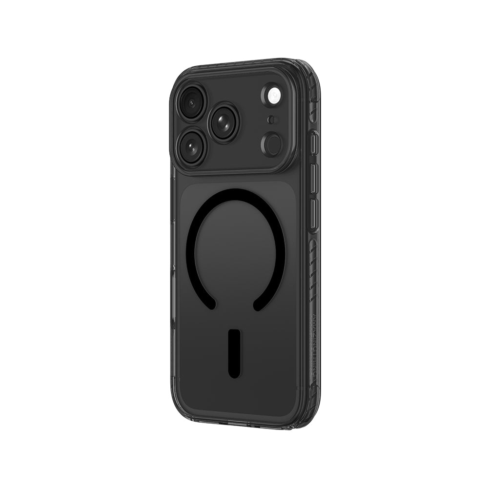 Apple iPhone 18 Pro Max Kılıf M-Safe Şarj Özellikli Airbag Tasarımlı AmazingThing Titan Pro Lens Serisi Kapak