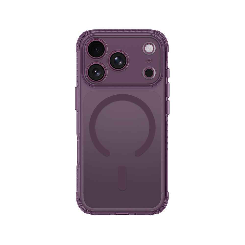 Apple iPhone 18 Pro Max Kılıf M-Safe Şarj Özellikli Airbag Tasarımlı AmazingThing Titan Pro Lens Serisi Kapak