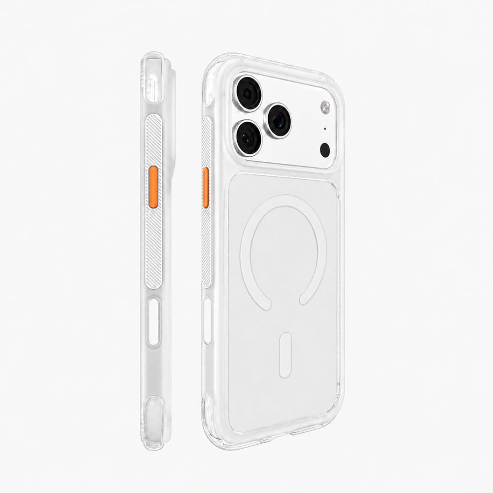 Apple iPhone 18 Pro Max Kılıf M-safe Şarj Özellikli Airbag Tasarımlı Mutural Air Shield Serisi Kapak