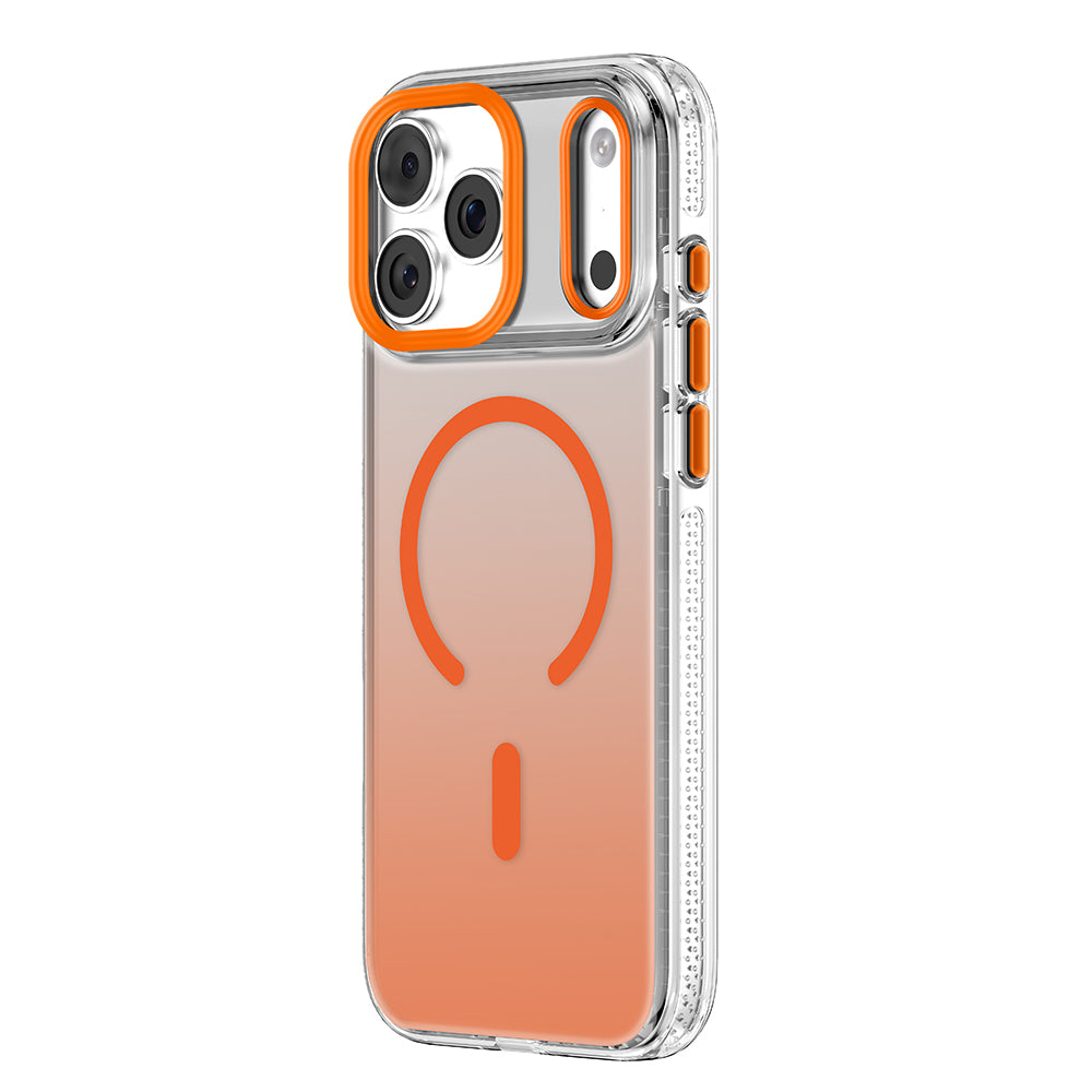 Apple iPhone 18 Pro Max Kılıf M-safe Şarj Özellikli Sararmaya Karşı Dayanıklı Mutural Icesense Serisi Kapak