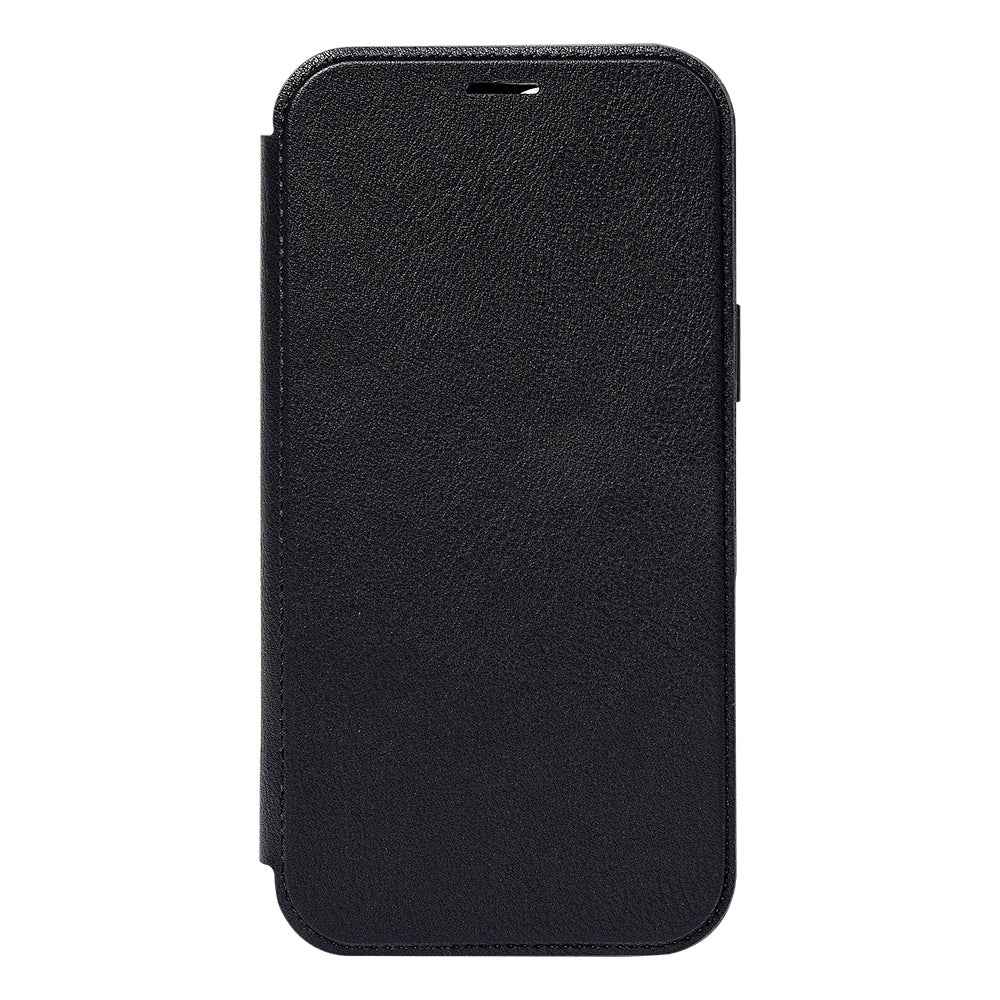 Apple iPhone 18 Pro Max Kılıf M-safe Şarj Özellikli Vegan Deri Tasarımlı Şeffaf Arka Yüzey Kartlıklı Raptic Urban Folio Serisi Kapak