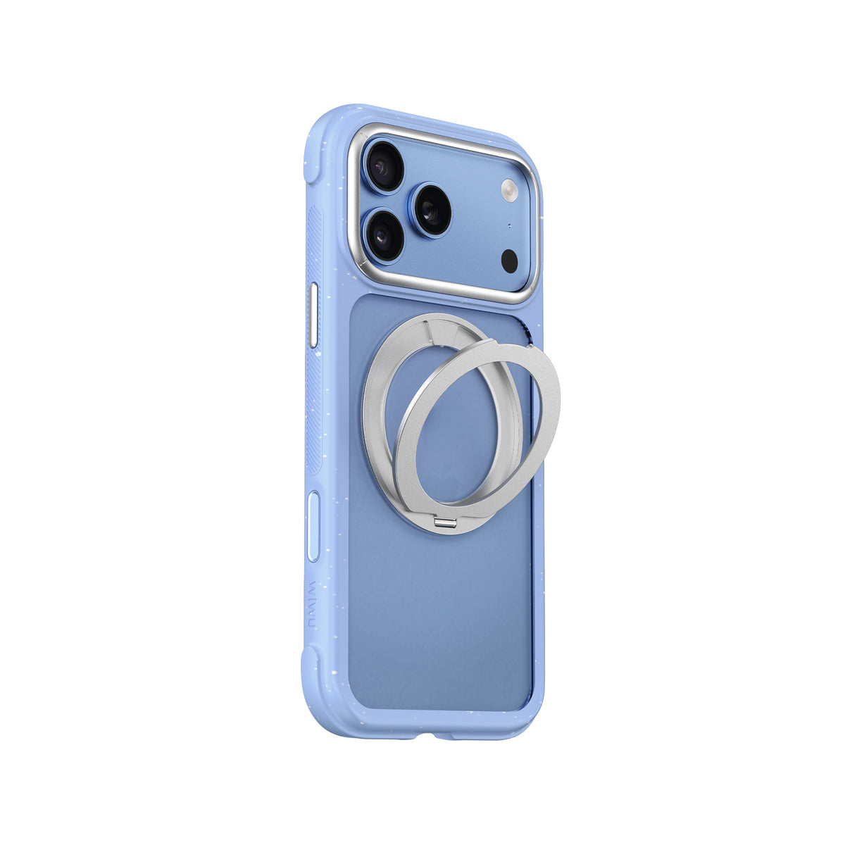 Apple iPhone 18 Pro Max Kılıf M-safe Şarj Özellikli Wiwu AA-203 AeroArmor Ultra Serisi Airbag Tasarımlı Standlı Kapak