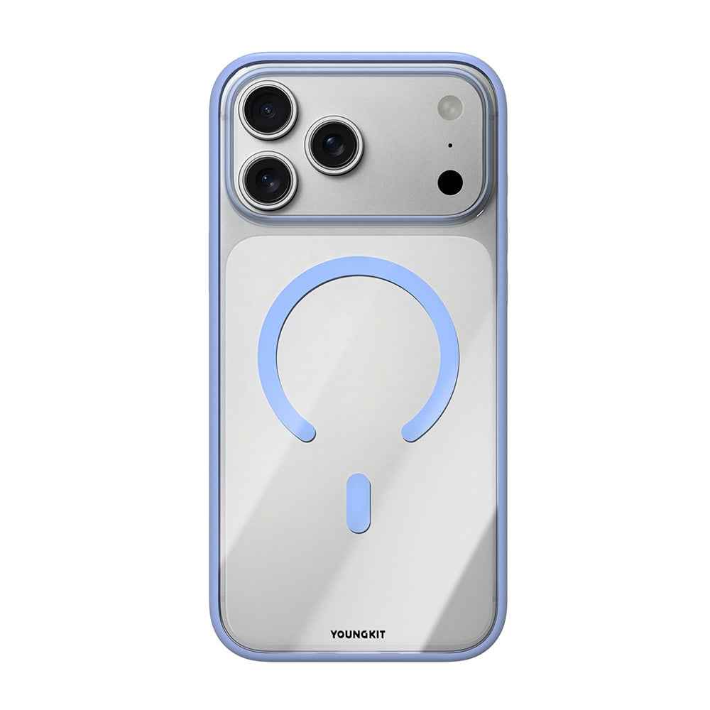 Apple iPhone 18 Pro Max Kılıf M-safe Şarj Özellikli Youngkit Clear Serisi Kapak