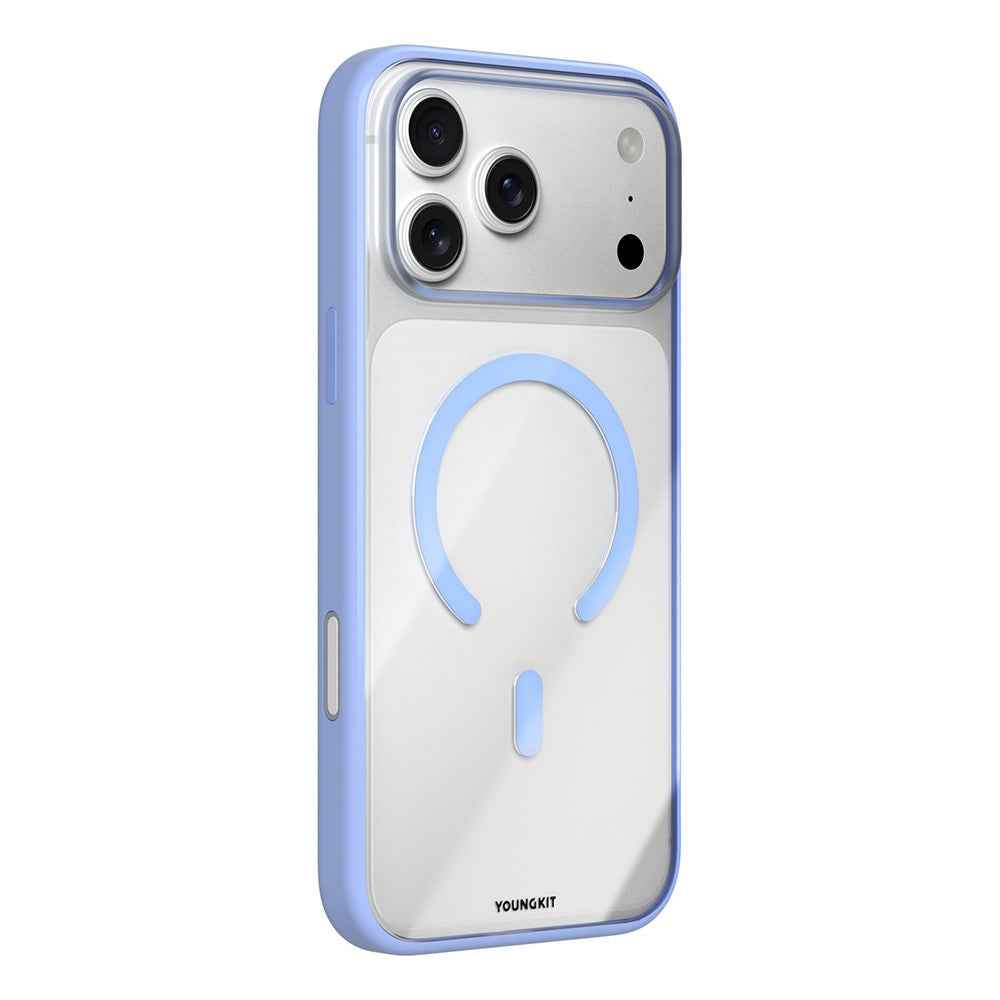 Apple iPhone 18 Pro Max Kılıf M-safe Şarj Özellikli Youngkit Clear Serisi Kapak