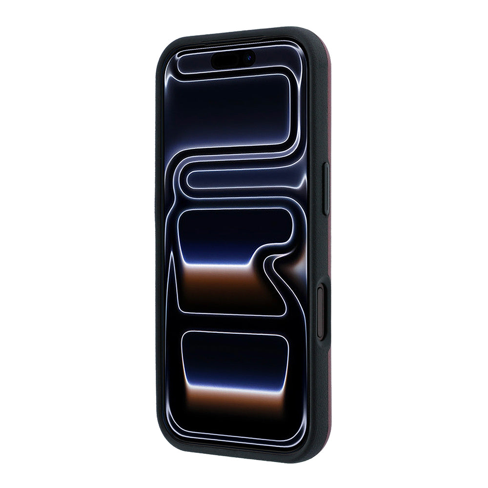 Apple iPhone 18 Pro Max Kılıf Mercedes Benz Orjinal Lisanslı M-safe Şarj Özellikli 360 Derece Dönebilen Standlı PU Metal Logolu Kapak