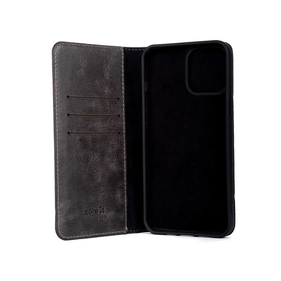 Apple iPhone 7 Plus Kılıf Zore Hakiki Deri Multi Cüzdan Kılıf