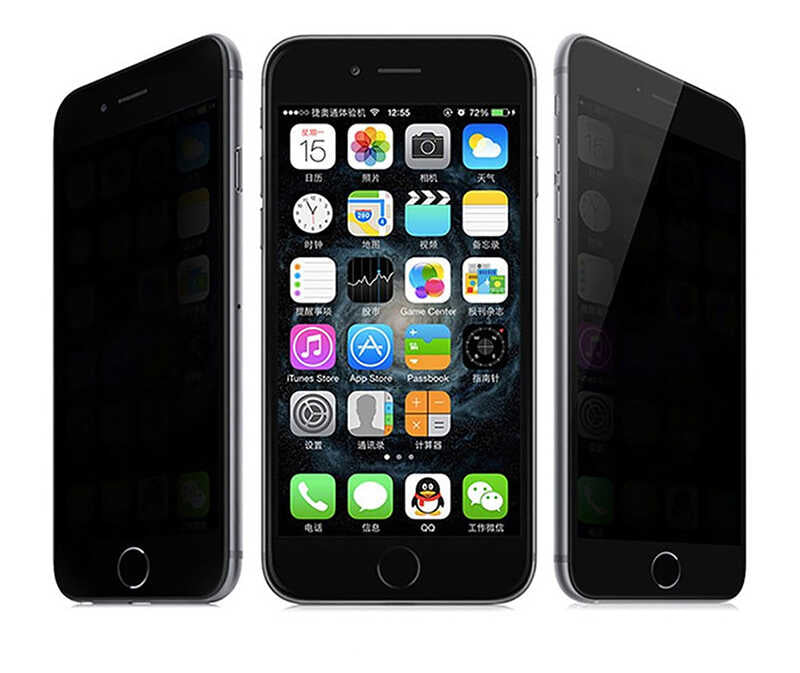 Apple iPhone 8 Davin 5D Privacy Cam Ekran Koruyucu