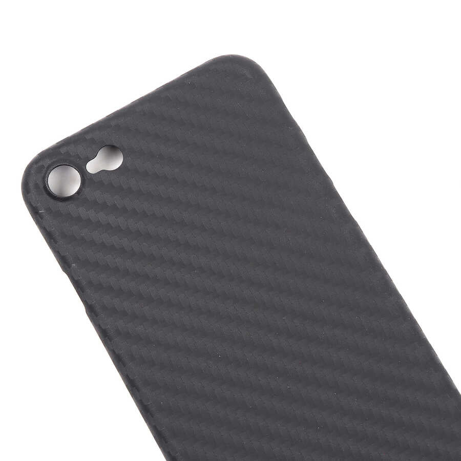 Apple iPhone SE 2022 Kılıf Wiwu Skin Carbon PP Kapak