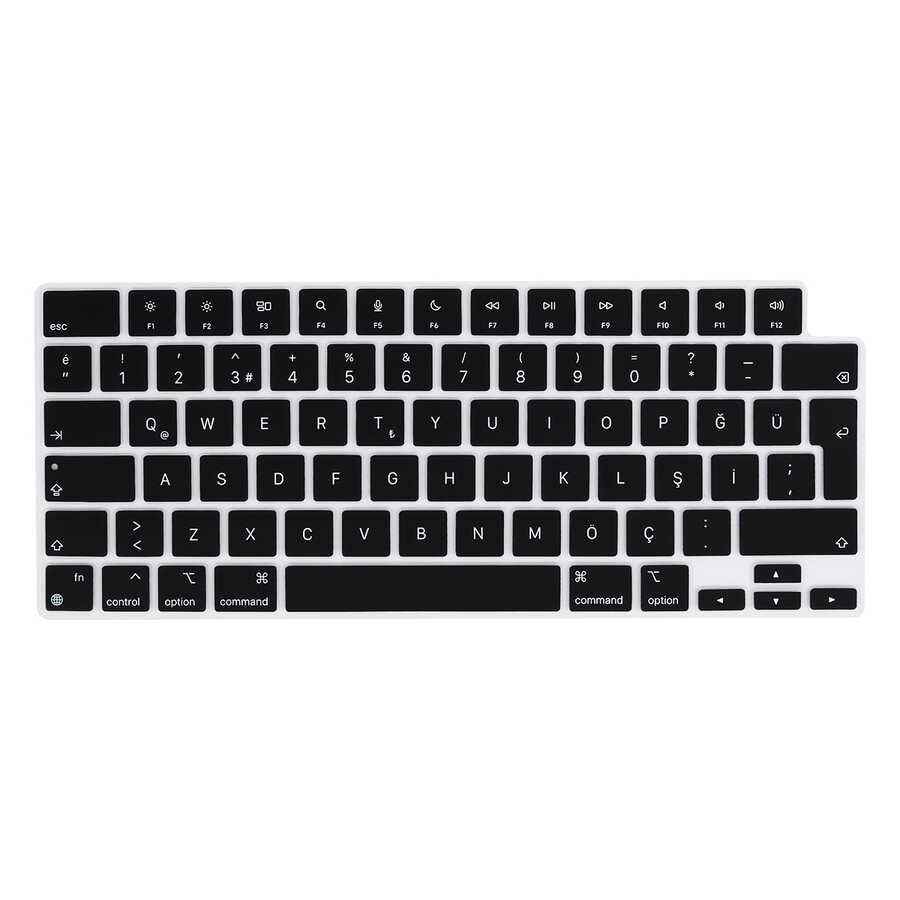 Apple Macbook Pro 14.2 2023 A2779 Zore Klavye Koruyucu Silikon Ped