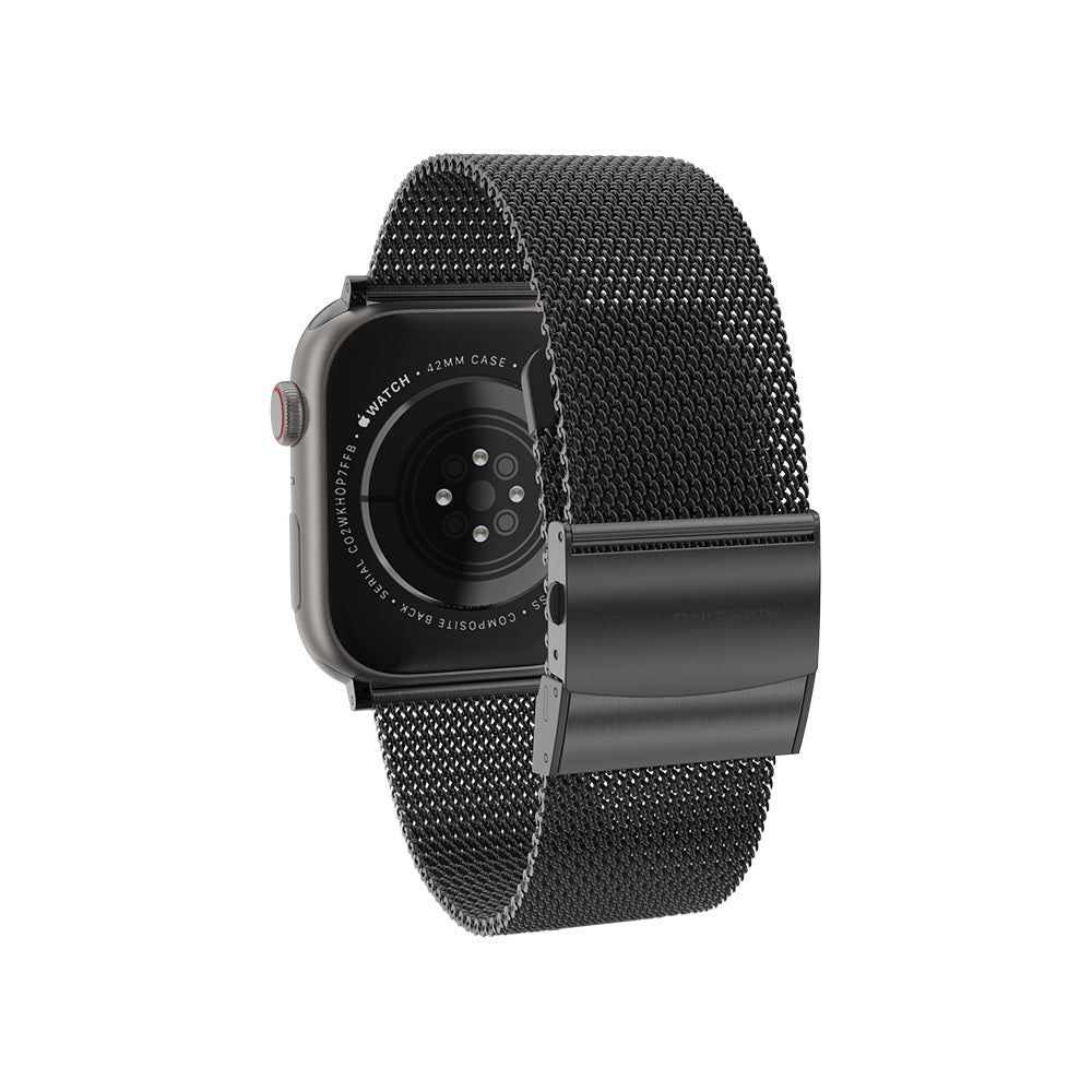Apple Watch 10 42mm Amazingthing Titan Metal Hasır Kordon
