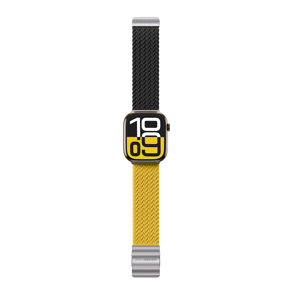 Apple Watch 10 46mm Amazingthing Glamour Blend Hasır Kordon