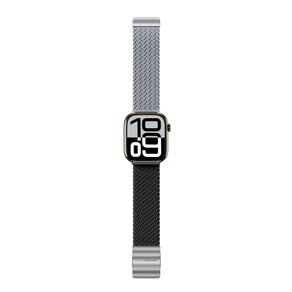 Apple Watch 10 46mm Amazingthing Glamour Blend Hasır Kordon