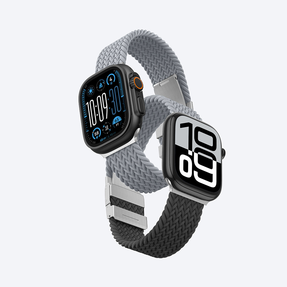 Apple Watch 10 46mm Amazingthing Glamour Blend Hasır Kordon