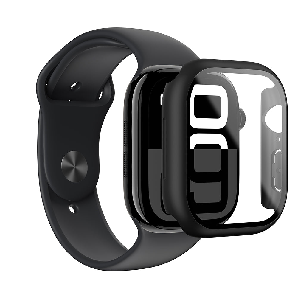 Apple Watch 10 46mm Amazingthing Radix Minimal FullGuard Sert PC Kasa ve Ekran Koruyucu