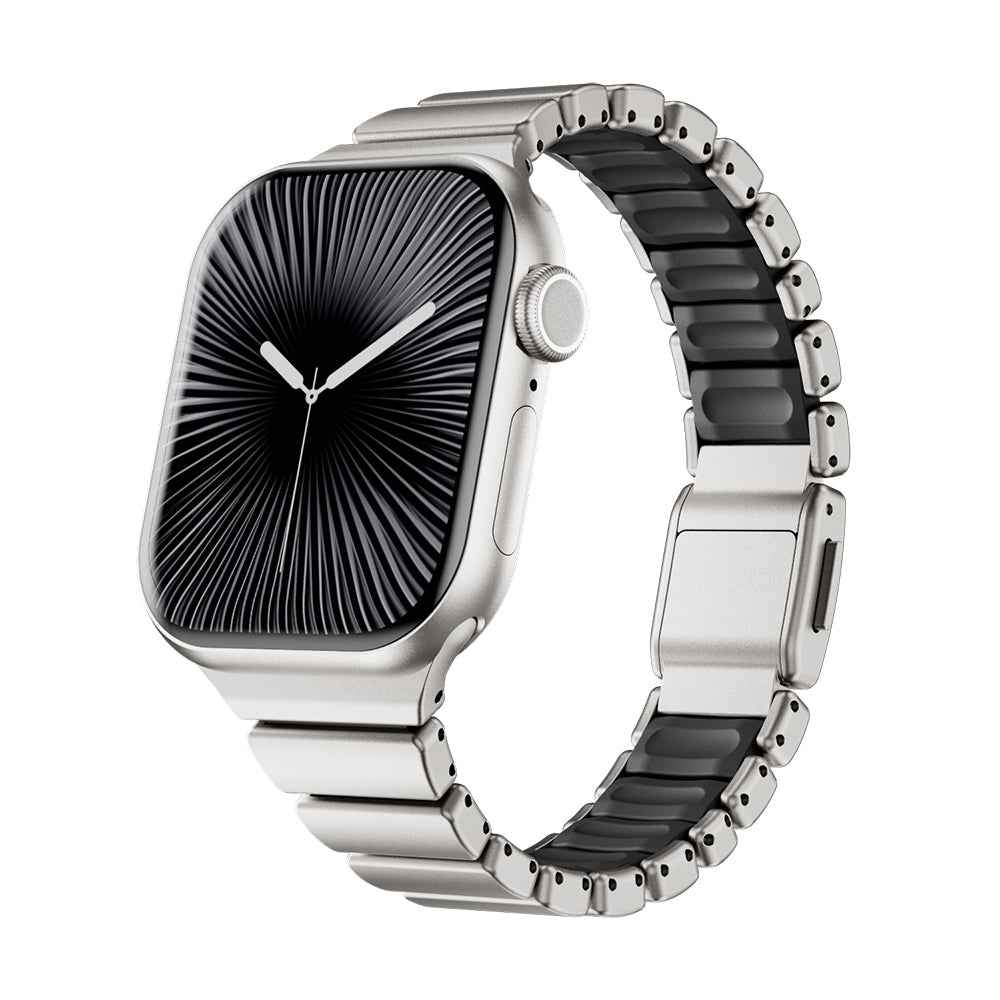 Apple Watch 38mm Zore KRD-149 Metal Silikon Kordon