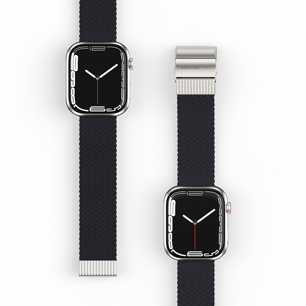 Apple Watch 40mm Amazingthing Titan Weave Örgü Sport Kordon