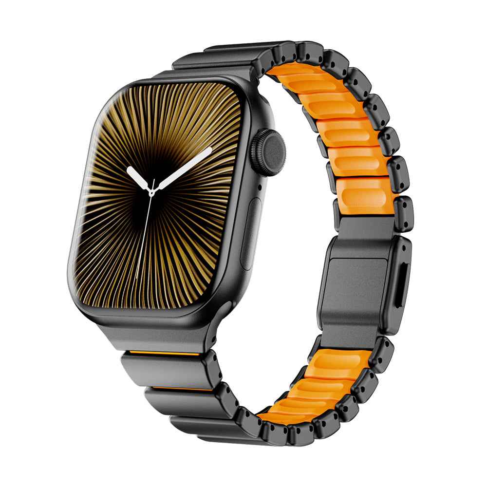 Apple Watch 40mm Zore KRD-149 Metal Silikon Kordon