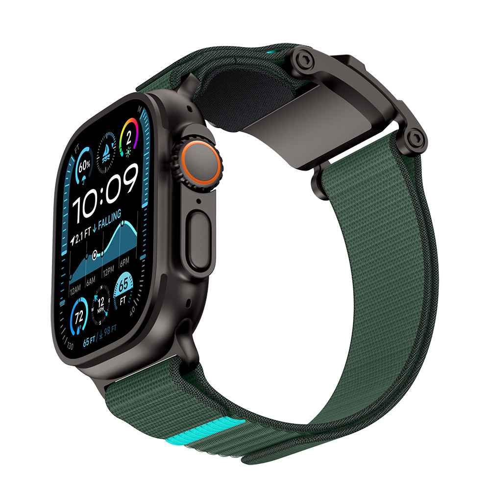 Apple Watch 42mm Mohseven iWatch Mecha Sport Hasır Kordon