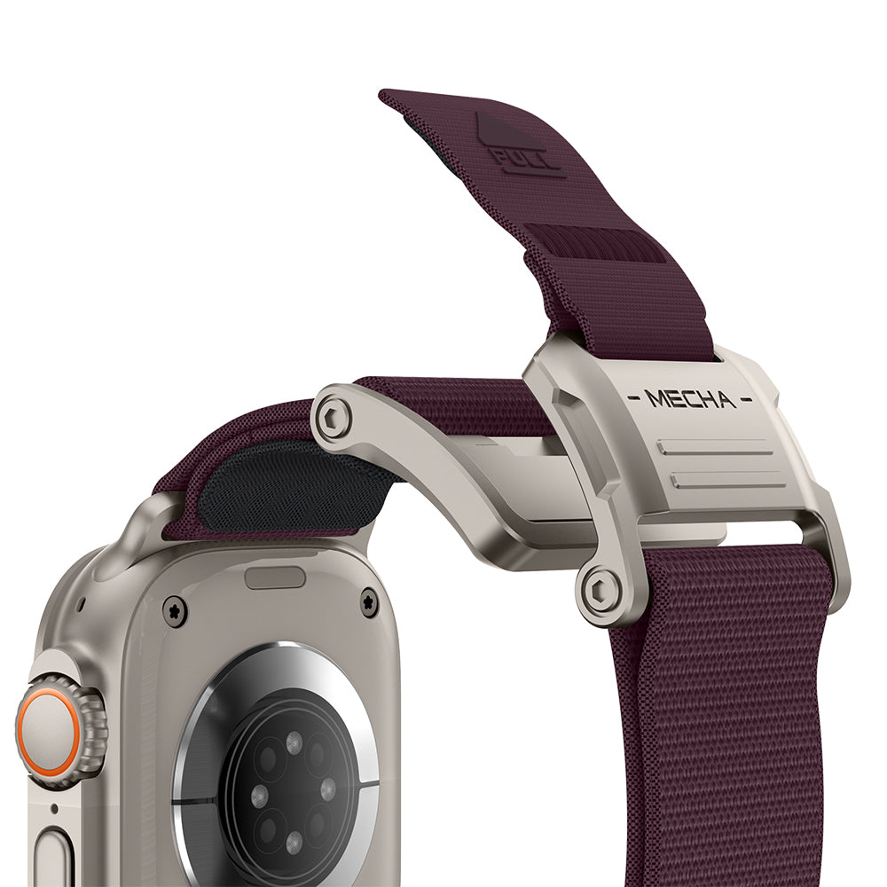 Apple Watch 42mm Mohseven iWatch Mecha Sport Hasır Kordon