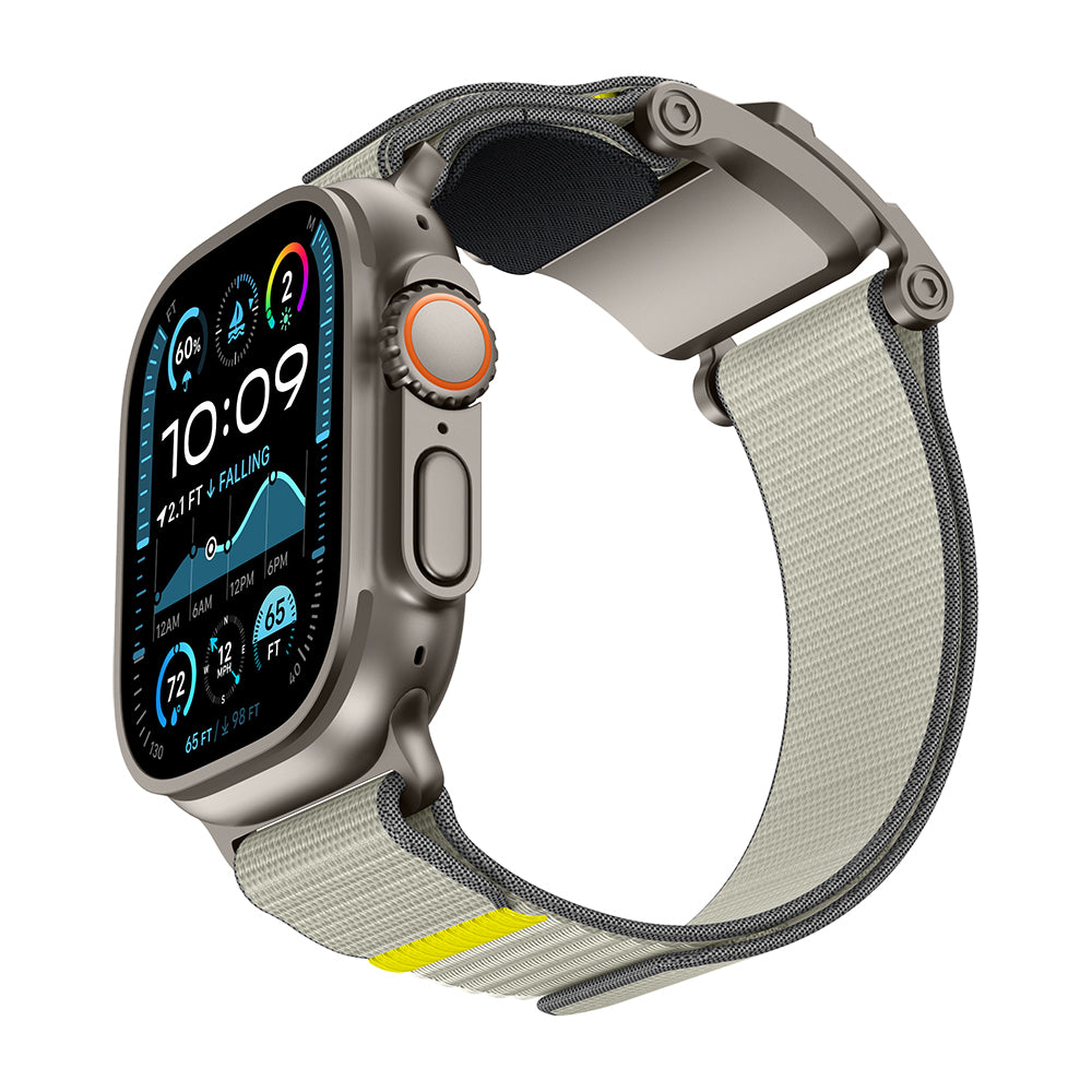 Apple Watch 42mm Mohseven iWatch Mecha Sport Hasır Kordon