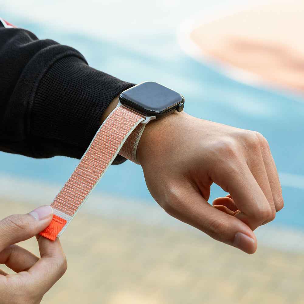 Apple Watch 7 41mm Native Union Active Watch Loop Serisi Hasır Kordon