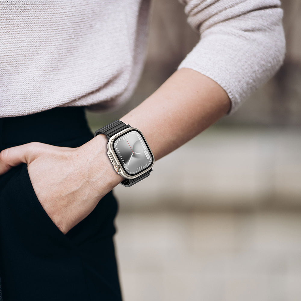 Apple Watch 7 45mm Amazingthing Titan Steel Metal Kordon