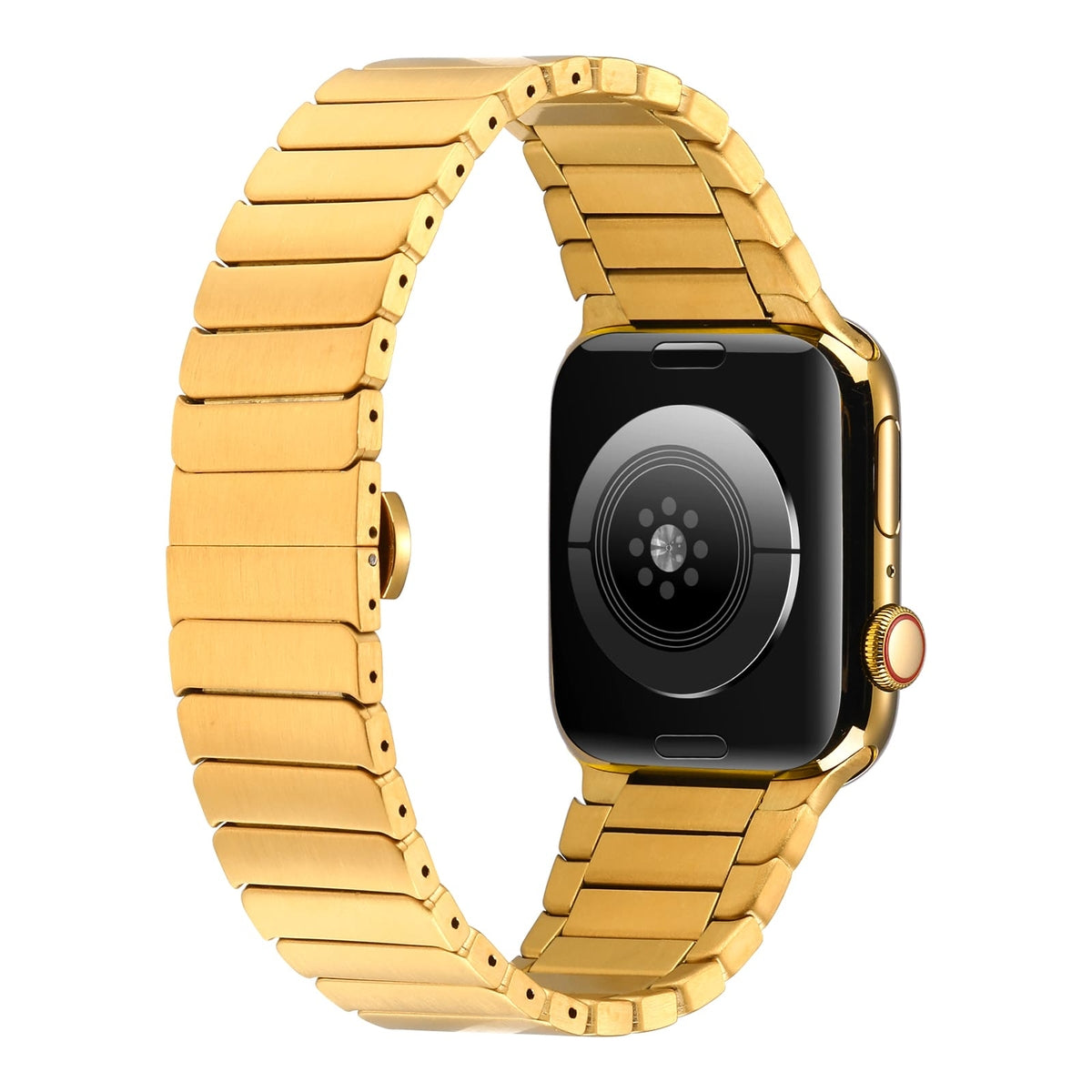 Apple Watch 7 45mm Kordon KRD-79 Metal Strap Kayış