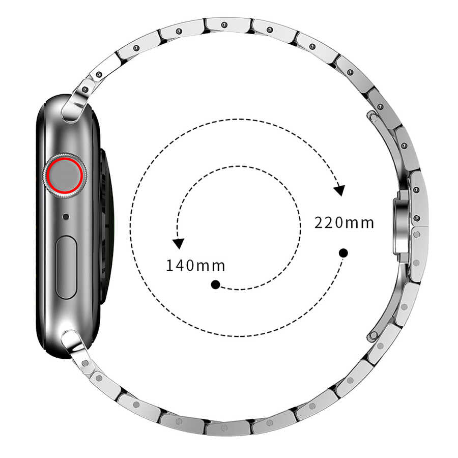 Apple Watch 7 45mm KRD-63 Metal Kordon