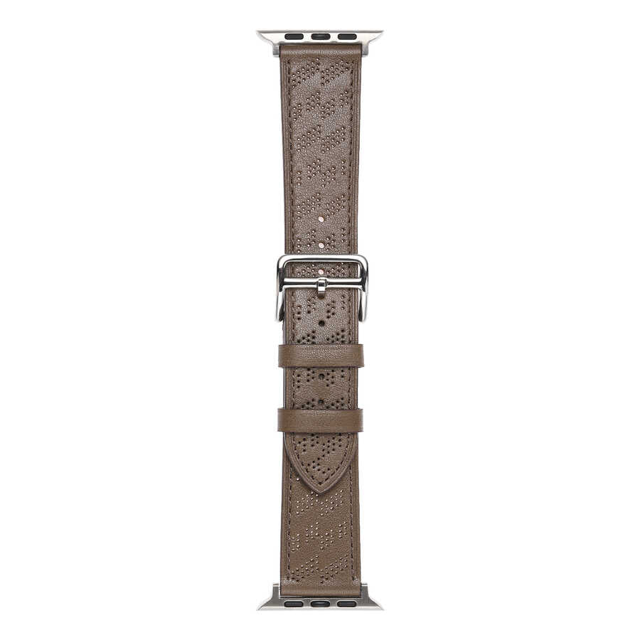Apple Watch 7 45mm KRD-76 PU Deri Kordon Strap Kayış